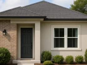 Conhecendo a planta de uma casa com 2 quartos e cozinha americana